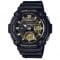 Casio – Dotée d’une grande lunette – Étanche 100 m – 3 alarmes quotidiennes – AEQ-120W-9AV