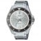Casio – Sous-marine cadran blanc & lunette rotative noire – Dateur & étanche 200 m – MDV-107D-7AVDF