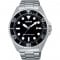 Lorus – Somptueuse montre à quartz pour hommes, cadran noir avec dateur et étanche 100 m – RH939GX9
