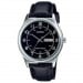 Casio – Montre pour Hommes – Bracelet En Cuir – Noir/Blanc – MTP-V006L-1B2UDF Casio – Montre pour Hommes – Bracelet En Cuir – Noir/Blanc – MTP-V006L-1B2UDF
