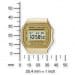Casio – Montre -Vintage – bracelet en acier inoxydable Doré – A168WG-9WDF Casio – Montre -Vintage – bracelet en acier inoxydable Doré – A168WG-9WDF