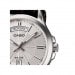 Casio – Homme cadran argenté – Dateur jours/mois – Bracelet cuir marron – MTP-1381L-7AVDF Casio – Homme cadran argenté – Dateur jours/mois – Bracelet cuir marron – MTP-1381L-7AVDF