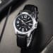 Casio – Noir – Cadran noir avec dateur – Bracelet en cuir noir – MTP-V004L-1B Casio – Noir – Cadran noir avec dateur – Bracelet en cuir noir – MTP-V004L-1B