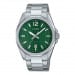 Casio – Dotée d’un cadran vert avec un motif rayé & dateur sur 6h – Acier inoxydable – MTP-E725D-3AV Casio – Dotée d’un cadran vert avec un motif rayé & dateur sur 6h – Acier inoxydable – MTP-E725D-3AV