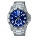 Casio – Avec dateur sous forme de petite seconde – Cadran bleu – Bracelet en acier inoxydable – MTP-VD200D-2B Casio – Avec dateur sous forme de petite seconde – Cadran bleu – Bracelet en acier inoxydable – MTP-VD200D-2B