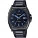 Casio – Tout en acier inoxydable noir – avec dateur & étanche – Index chiffres bleu – MTP-E715D-1AV Casio – Tout en acier inoxydable noir – avec dateur & étanche – Index chiffres bleu – MTP-E715D-1AV
