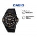 Casio – Bracelet en silicone noir – Avec dateur jour/mois – Étanche 100 m – MRW-200H-1EVDF Casio – Bracelet en silicone noir – Avec dateur jour/mois – Étanche 100 m – MRW-200H-1EVDF