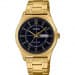 Casio – Doré cadran noir – Index tirets – Diamètre boîtier 38 mm – MTP-V006G-1C Casio – Doré cadran noir – Index tirets – Diamètre boîtier 38 mm – MTP-V006G-1C