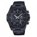 Casio – Noir – Tout en acier inoxydable – Verre saphir anti-rayure – Édifice Collection – EFR-S567DC-1AV