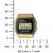 Casio – Cadran carré – Vintage Collection – Doré – Bracelet en acier inoxydable – A159WGEA-1DF