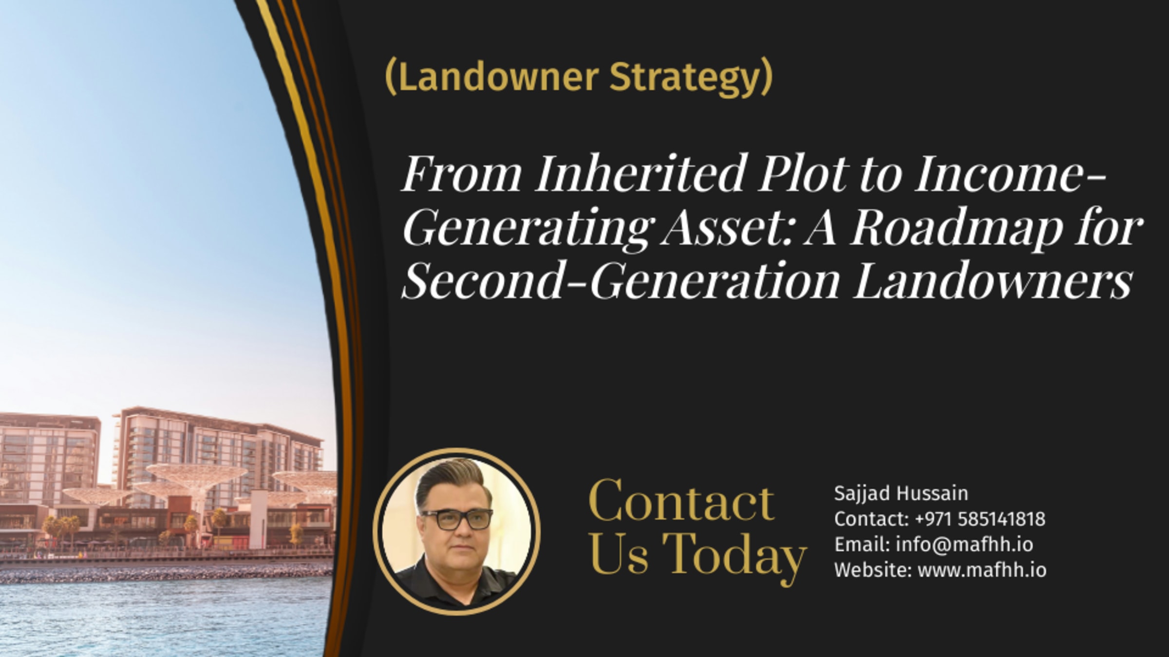 From Inherited Plot to Income-Generating Asset: A Roadmap for Second-Generation Landowners