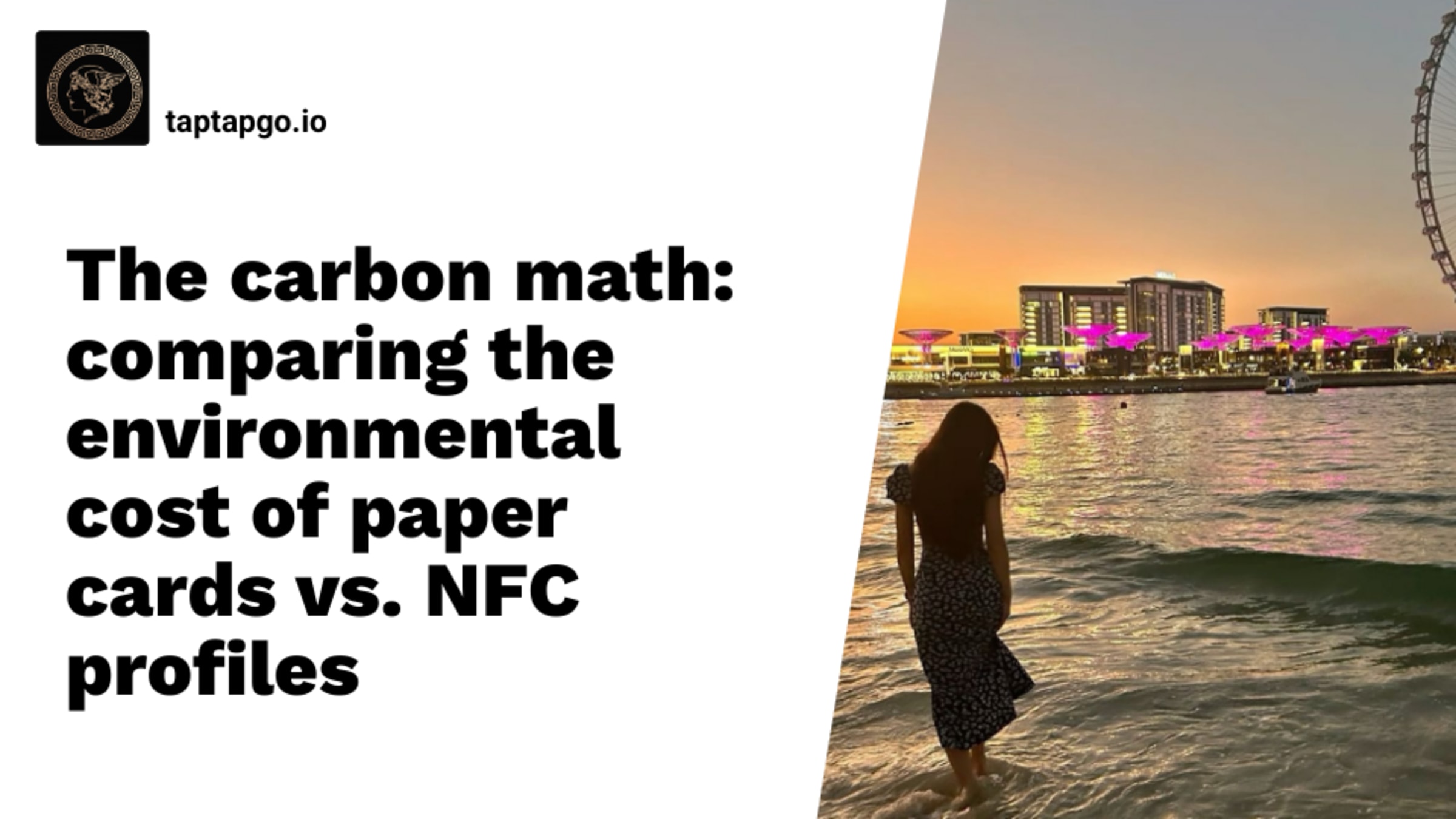 The carbon math: comparing the environmental cost of paper cards vs. NFC profiles