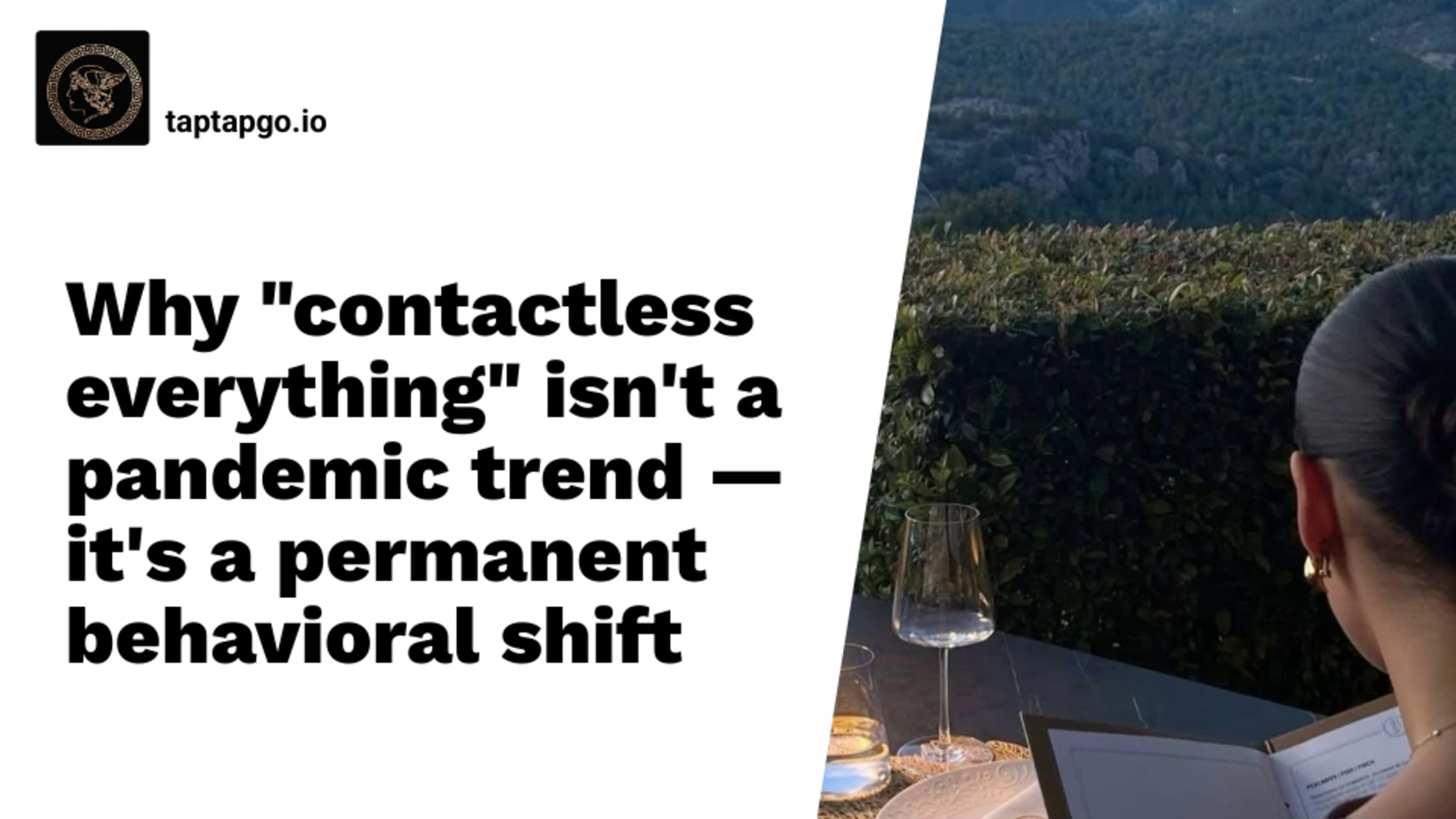 Why "contactless everything" isn't a pandemic trend — it's a permanent behavioral shift