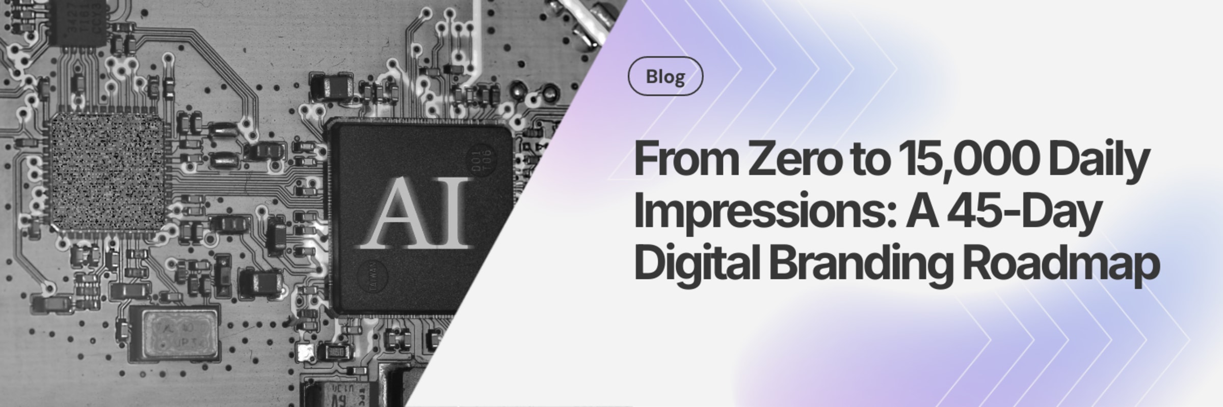 From Zero to 15,000 Daily Impressions: A 45-Day Digital Branding Roadmap