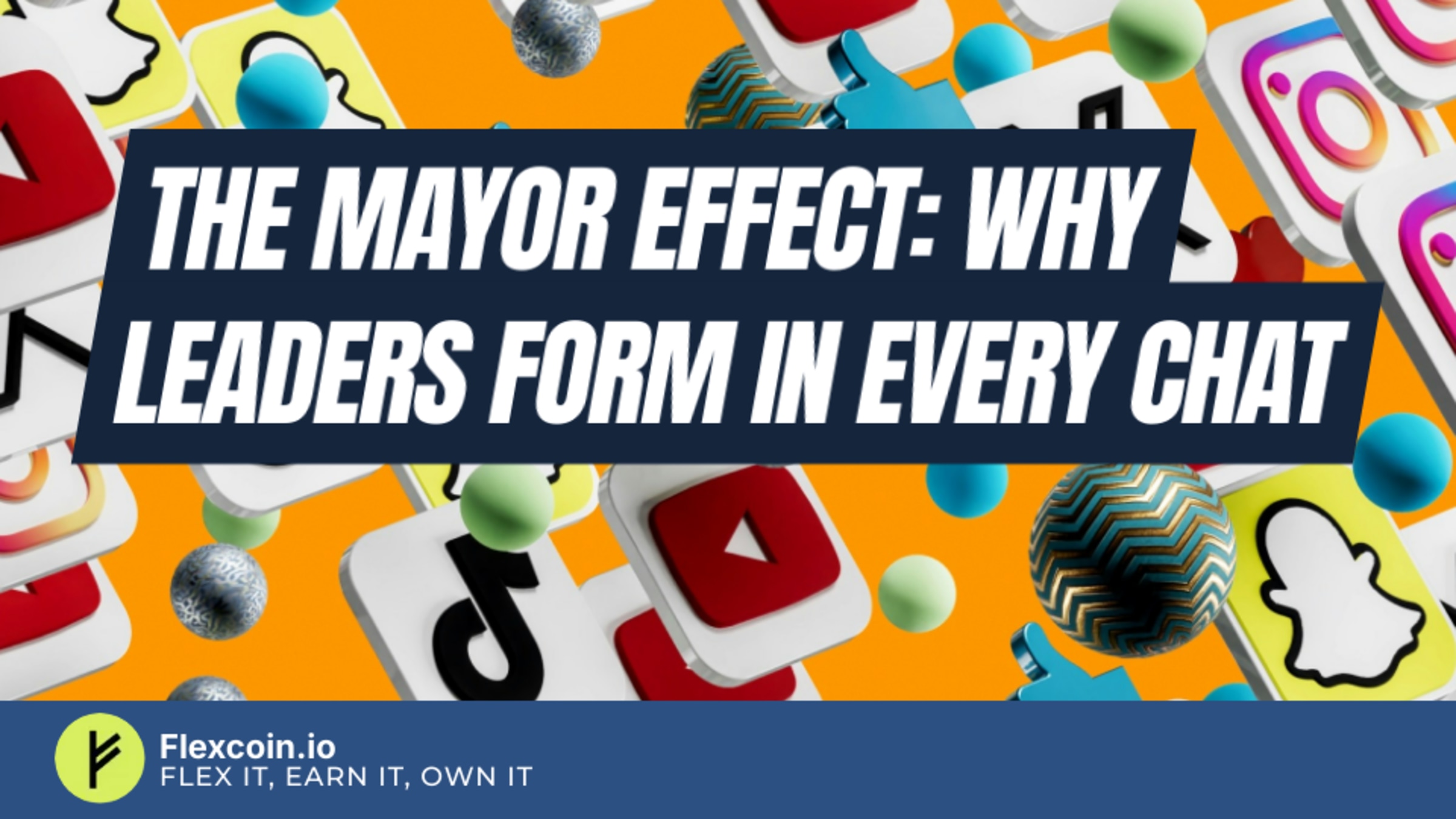 The mayor effect: why leaders form in every chat