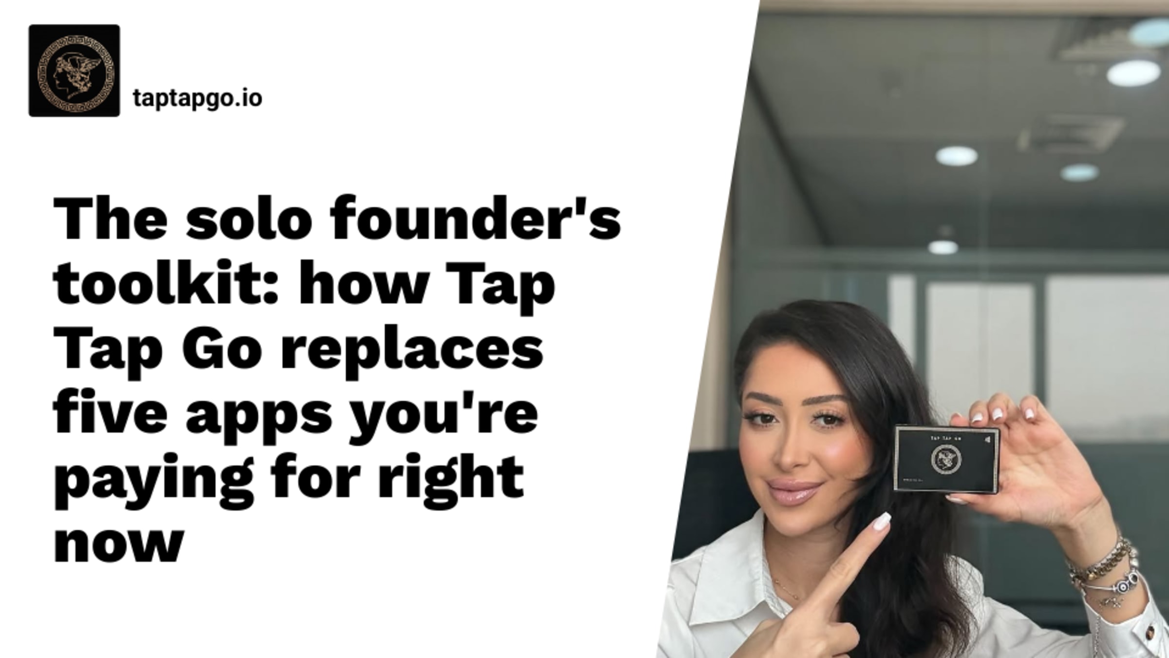 The solo founder's toolkit: how Tap Tap Go replaces five apps you're paying for right now