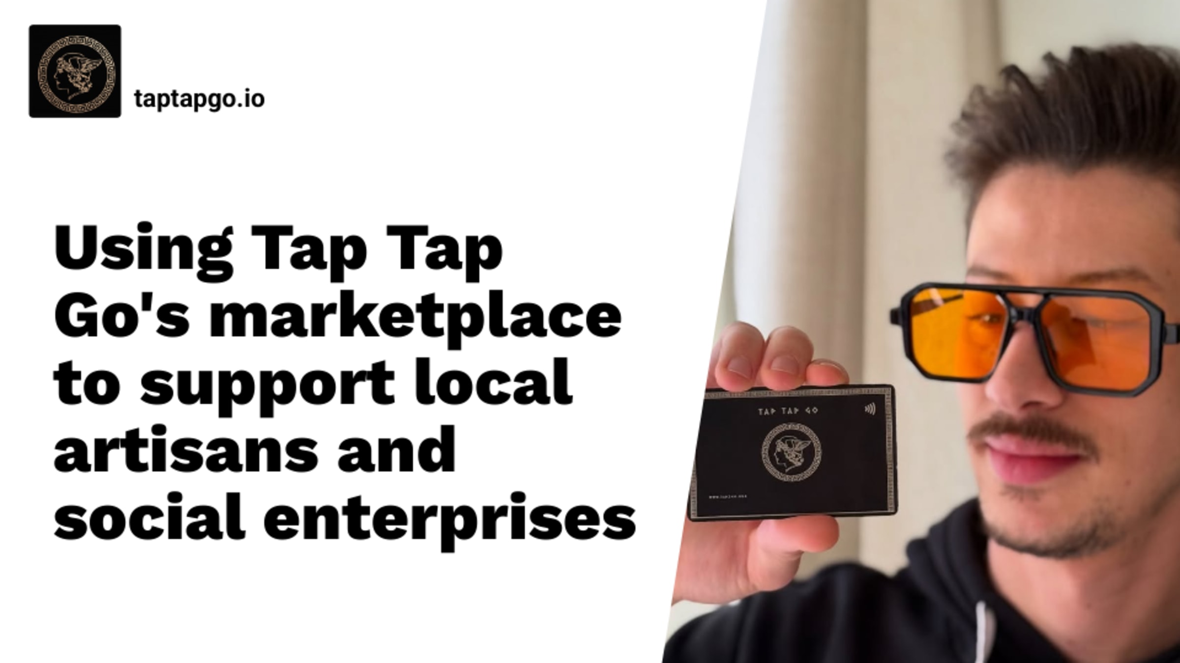 Using Tap Tap Go's marketplace to support local artisans and social enterprises