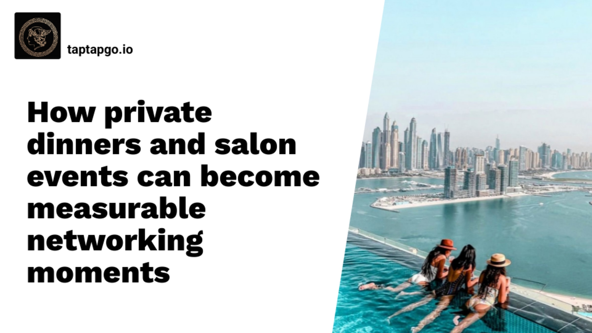How private dinners and salon events can become measurable networking moments
