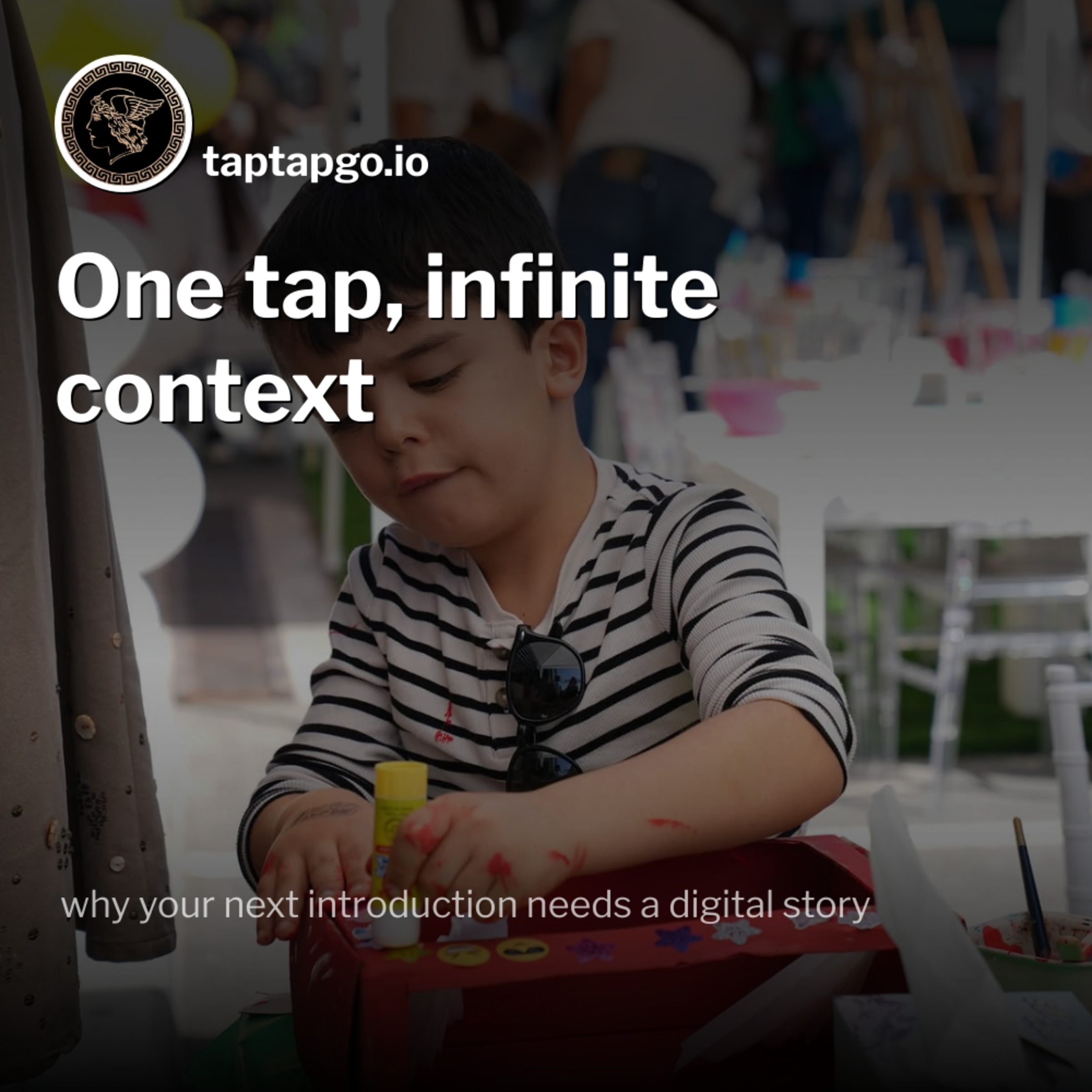 One tap, infinite context: why your next introduction needs a digital story