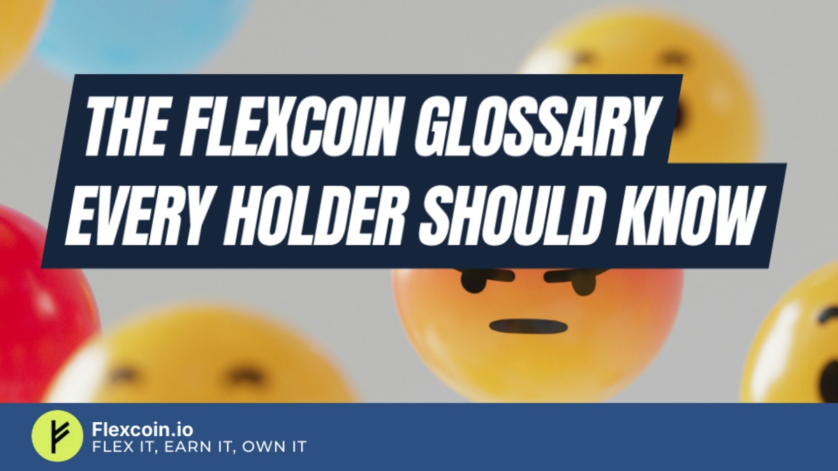 The FlexCoin glossary every holder should know