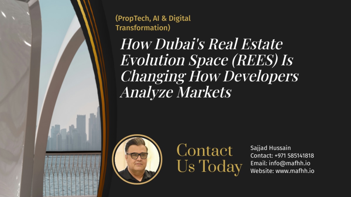How Dubai's Real Estate Evolution Space (REES) Is Changing How Developers Analyze Markets