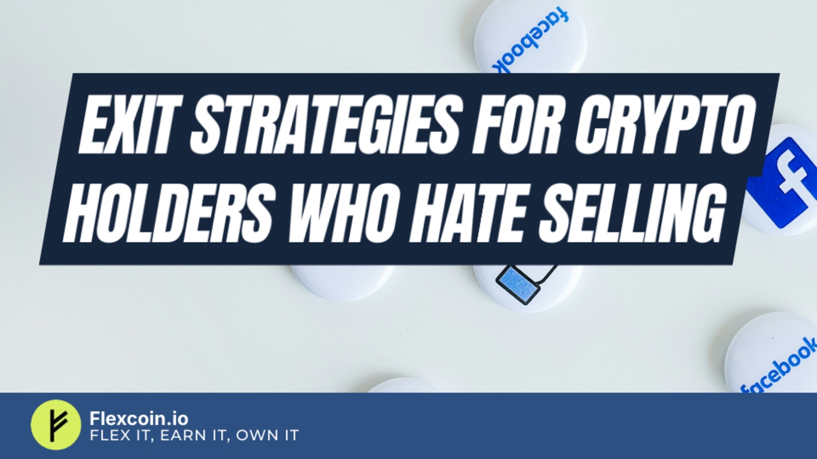 Exit strategies for crypto holders who hate selling