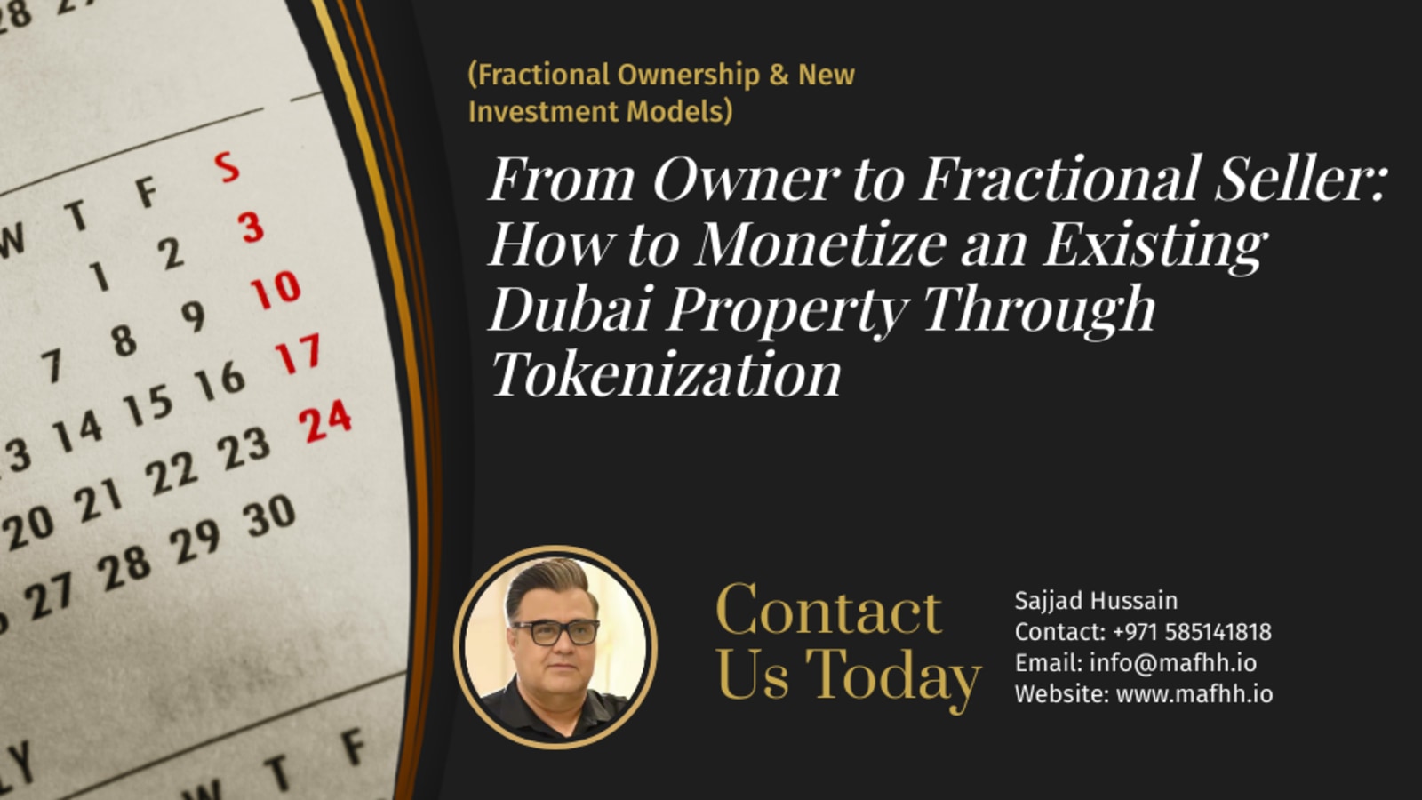 From Owner to Fractional Seller: How to Monetize an Existing Dubai Property Through Tokenization