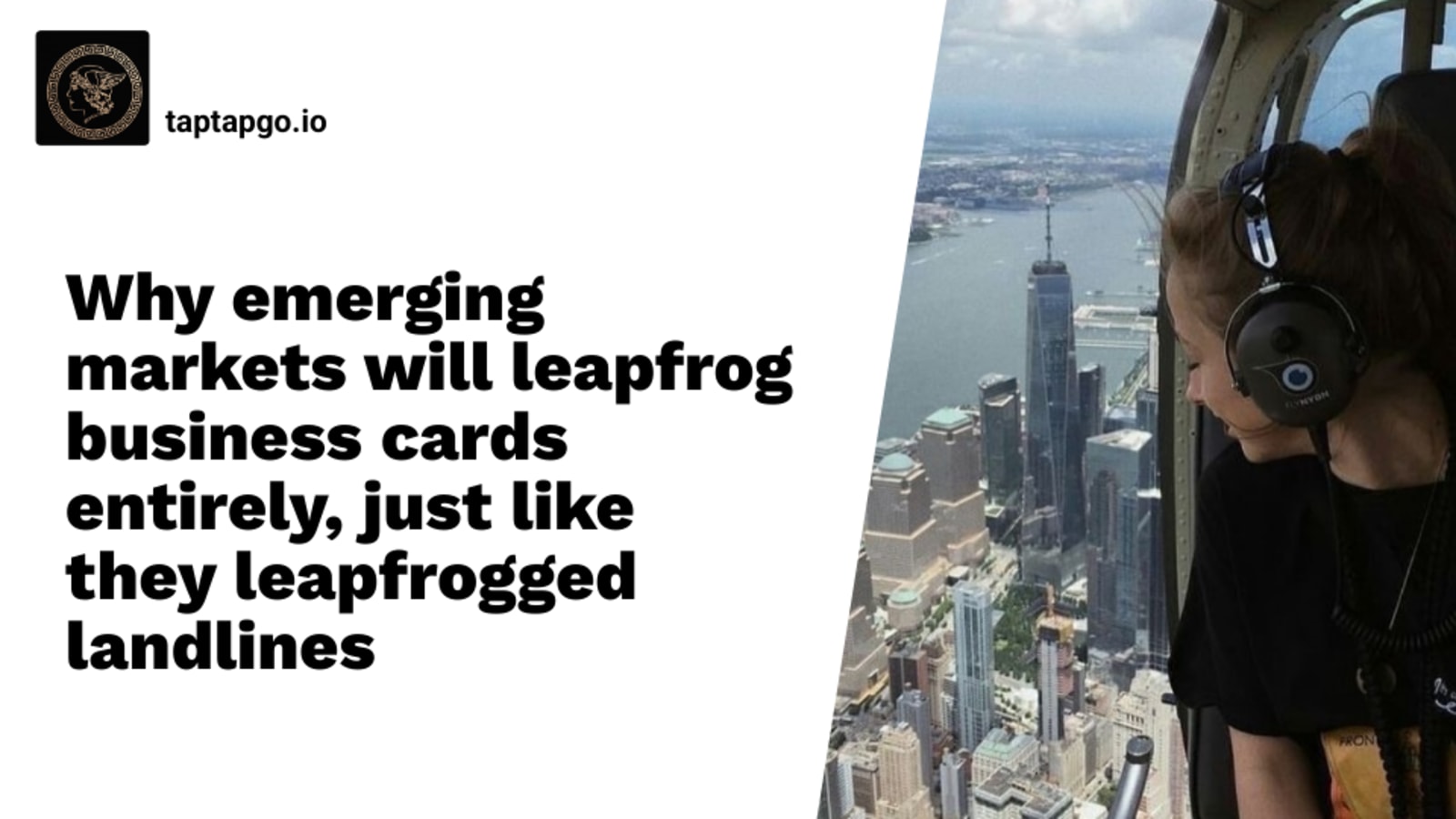 Why emerging markets will leapfrog business cards entirely, just like they leapfrogged landlines