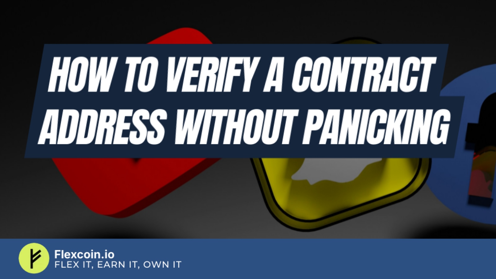 How to verify a contract address without panicking
