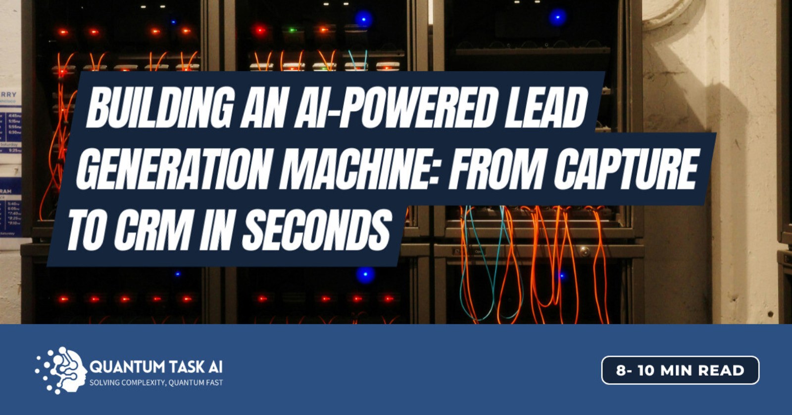 Building an AI-Powered Lead Generation Machine: From Capture to CRM in Seconds
