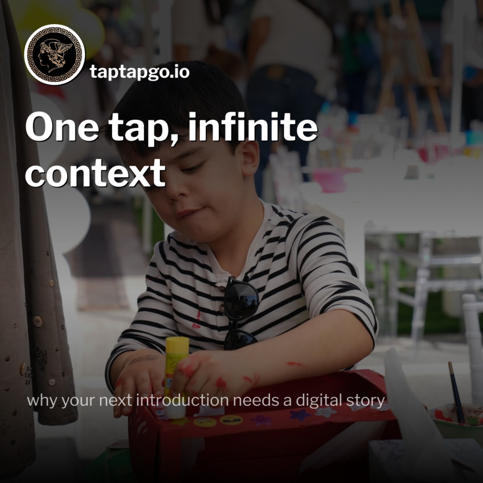 One tap, infinite context: why your next introduction needs a digital story