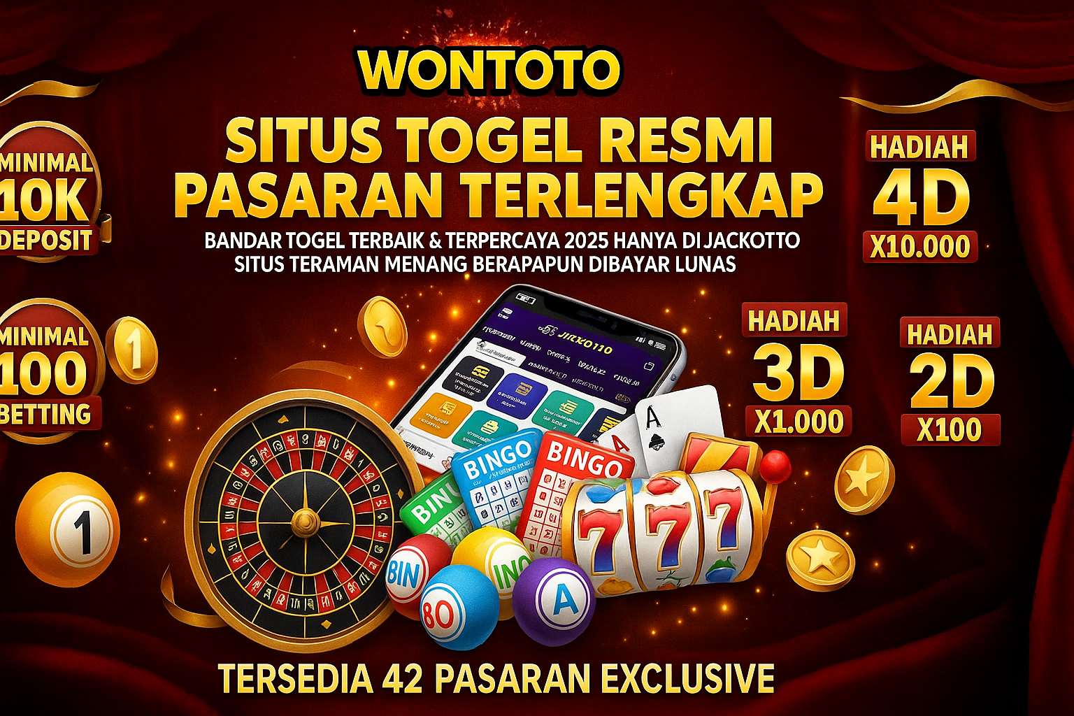 WONTOTO: Situs Toto Togel Terpercaya dan Bandar Togel Resmi Online