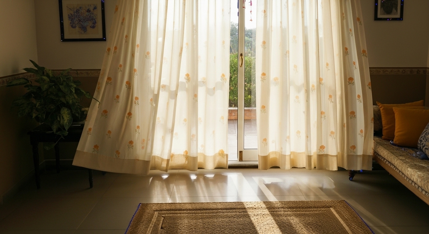 Light blocking curtains, Pure Cotton curtains
