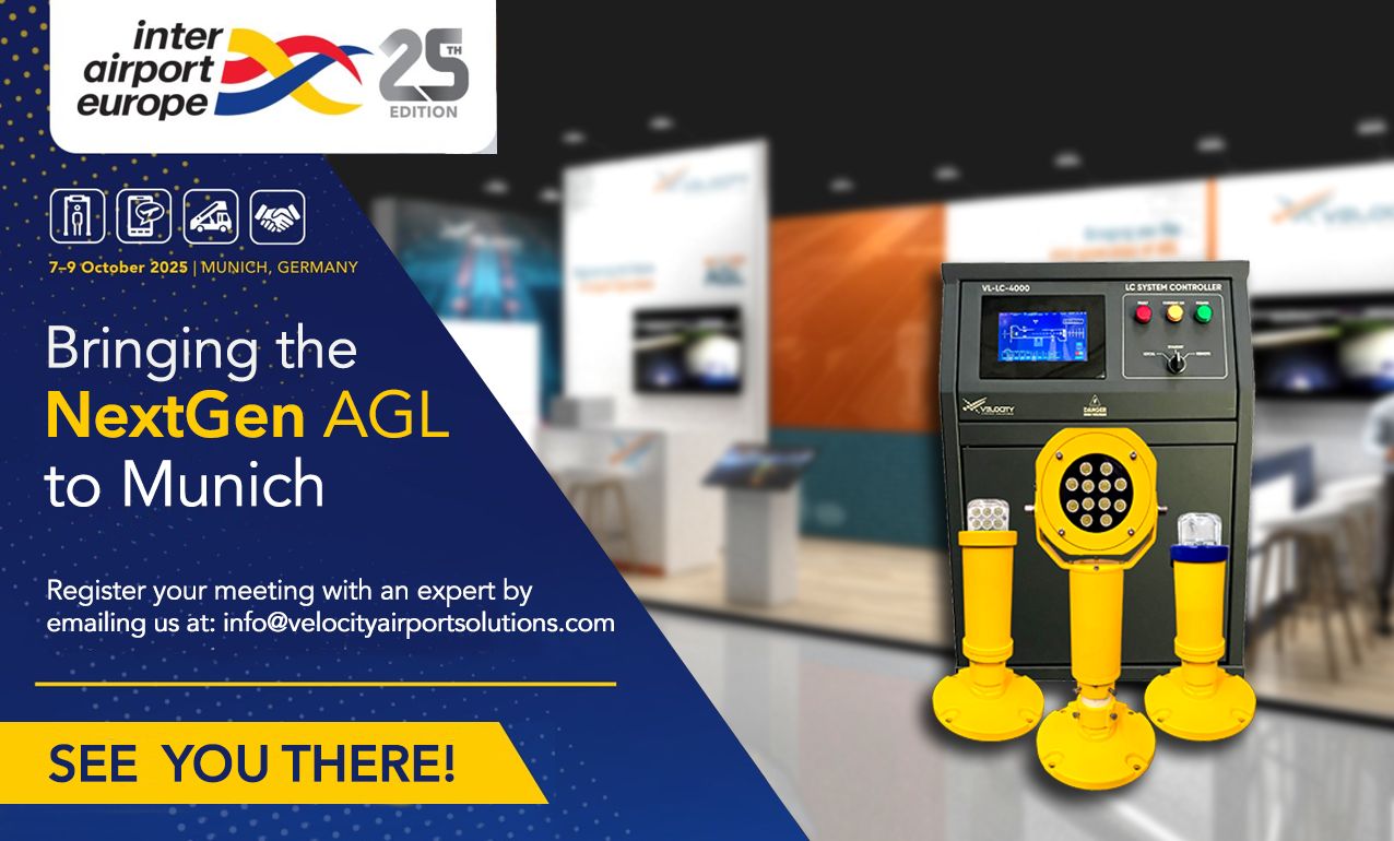 Velocity Airport Solutions Set to Shine at Inter Airport Europe 2025