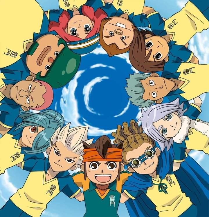 ابطال الكرة ج1 | inazuma eleven season 1 cover artwork