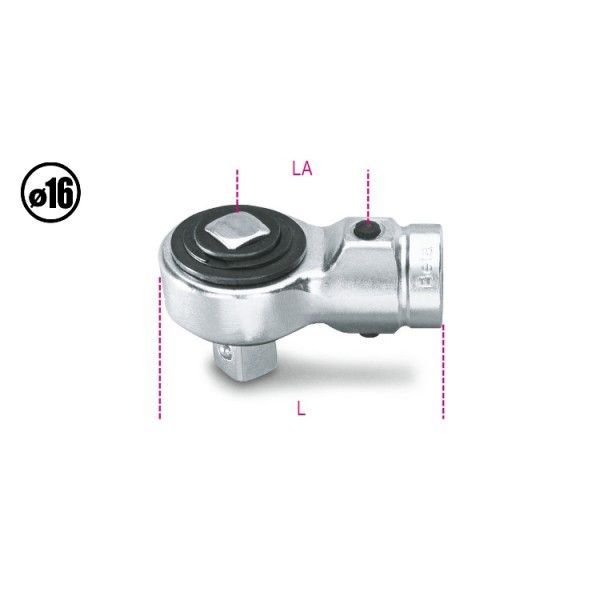 Push-through ratchet for torque bars