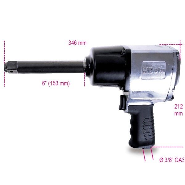 Reversible impact wrench