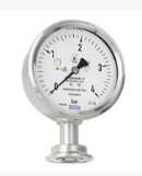 Diaphragm pressure gauge, flush 