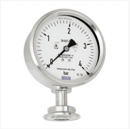 Diaphragm pressure gauge, flush Model PG43SA-S