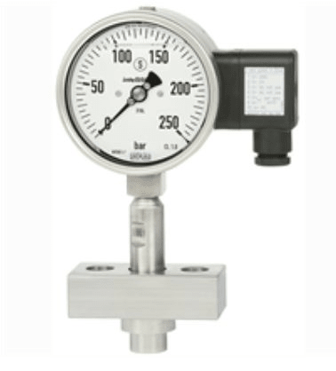 Diaphragm seal with sterile connection 990.30