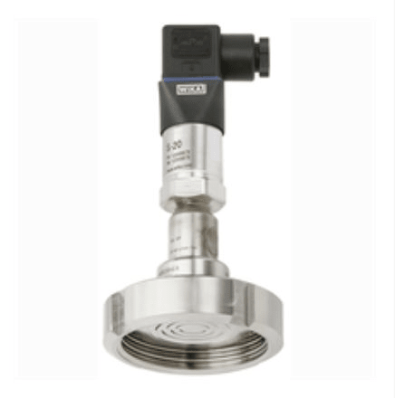 High-quality pressure sensor with mounted diaphragm seal