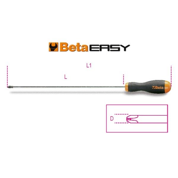 Screwdrivers for cross head Phillips screws