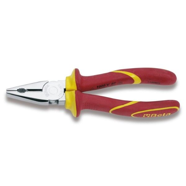Combination pliers, bright chrome-plated