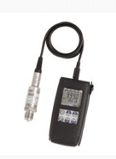 Intrinsically-safe hand-held pressure indicator