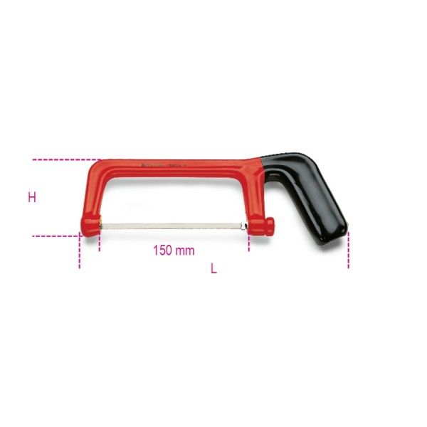 Mini-hacksaw frame