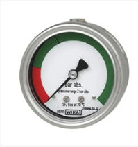 Gas density indicator