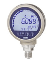 Precision digital gas density indicator