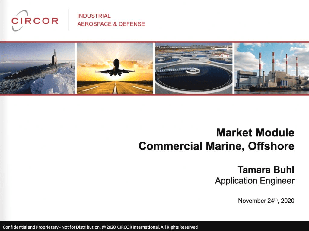 Market Module - Commercial Marine