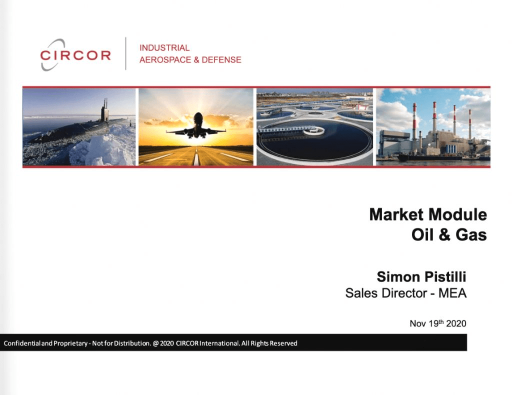 Market Module - Oil & Gas