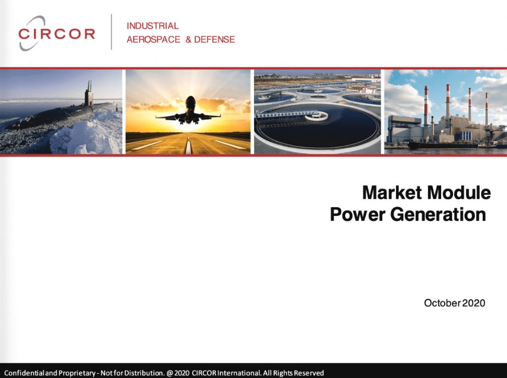 Market Module - Power Generation